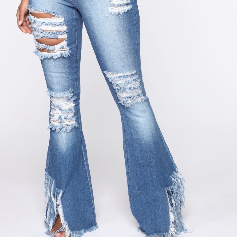 BRAND NEW Fashion Nova Medium Blue Wash